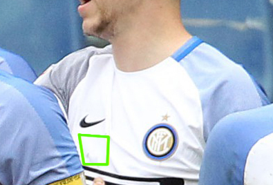 INTERNAZIONALE F.C. 2017/2018 PHOTOMATCHED UNWASHED MATCH WORN SHIRT vs SAMPDORIA * PERISIC IVAN * - Image 12