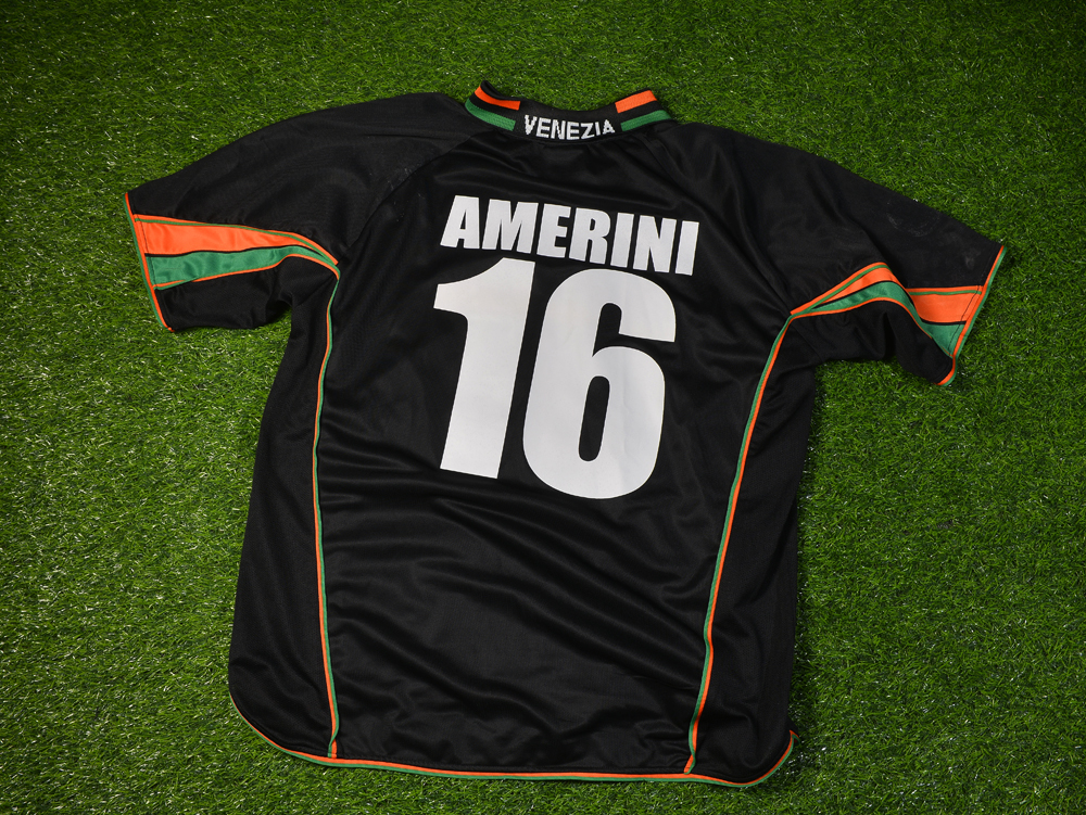 VENEZIA F.C. 2002/2003 UNWASHED MATCH WORN SHIRT vs LECCE with COA * AMERINI DANIELE * - Image 4