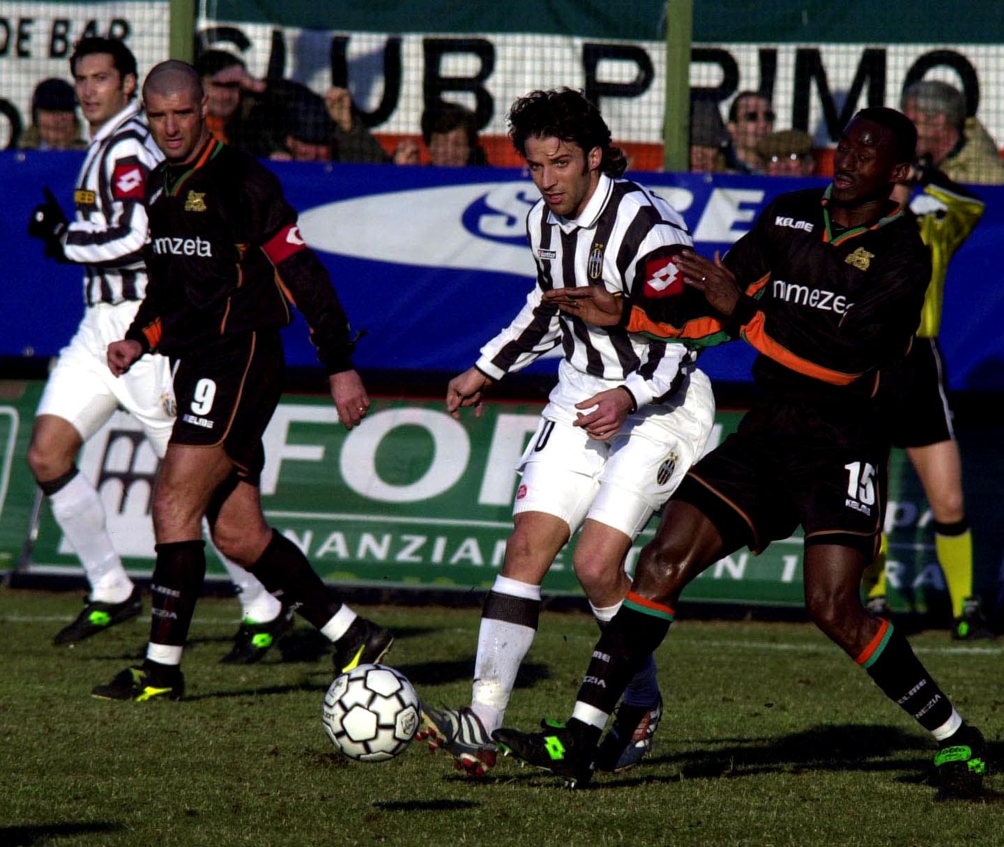 VENEZIA F.C. 2002/2003 UNWASHED MATCH WORN SHIRT vs LECCE with COA * AMERINI DANIELE * - Image 6