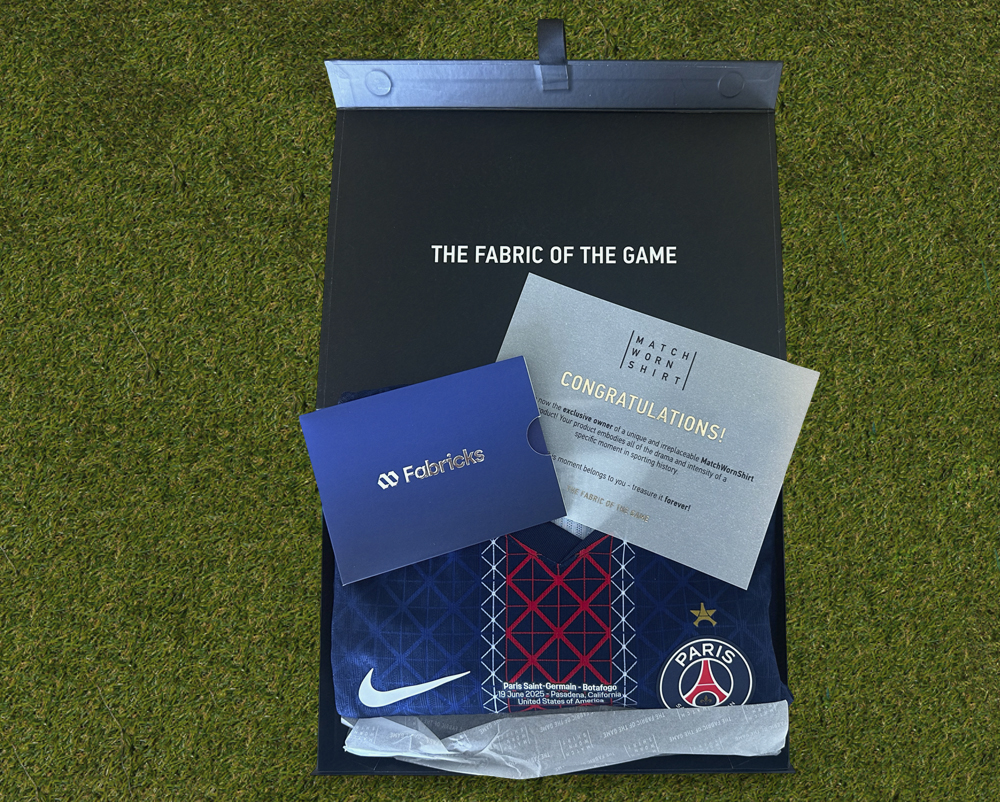 PSG FIFA CLUB WORLD CUP 2025 XO' LIMITED EDITION UNWASHED MATCH WORN & SIGNED SHIRT vs BOTAFOGO with COA * DOUE' DESIRE' * - Image 11
