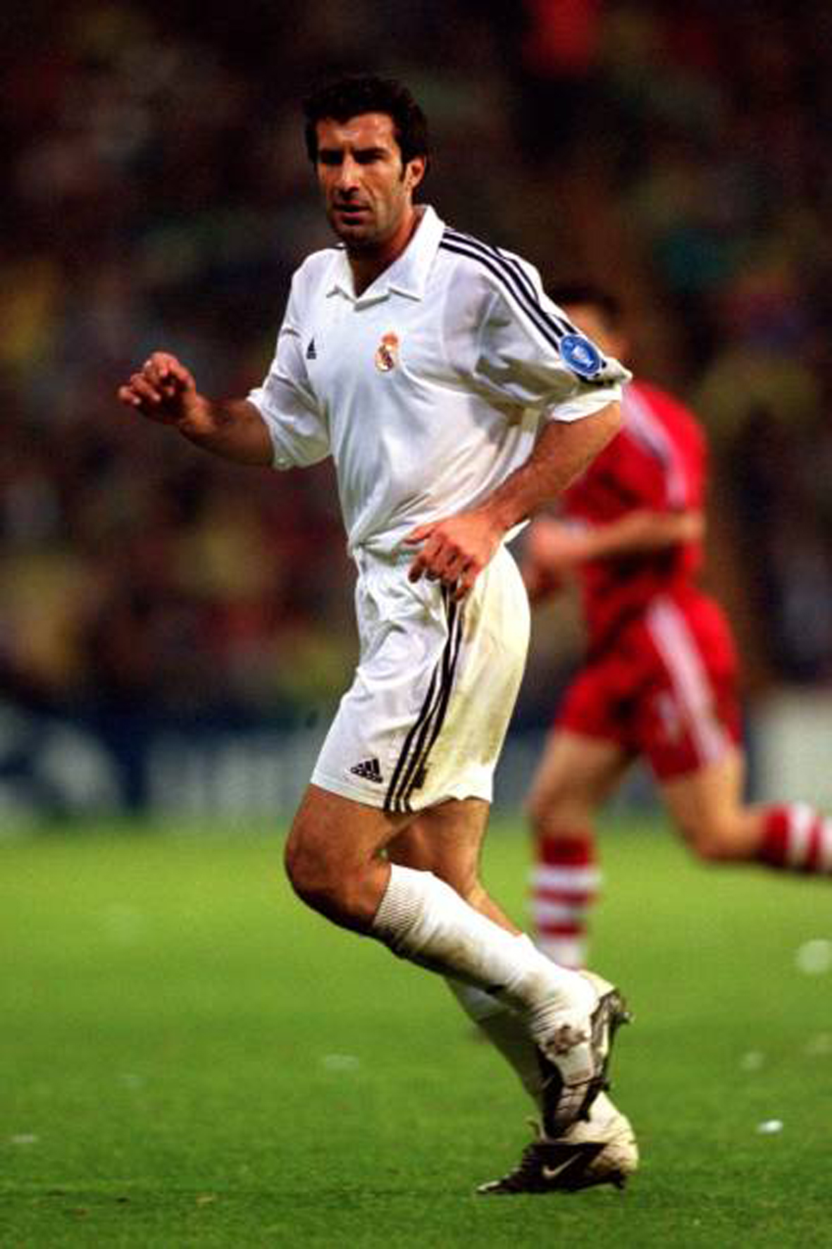 FIGO LUIS 2001/2002 CHAMPIONS LEAGUE MATCH WORN BOOTS vs BAYERN MUNICH * REAL MADRID C.F. * - Image 3
