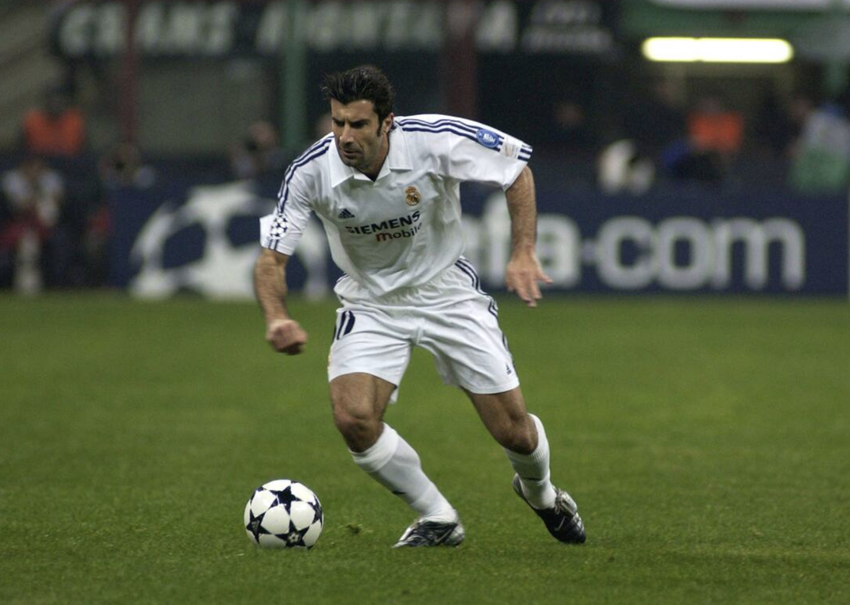 FIGO LUIS 2001/2002 CHAMPIONS LEAGUE MATCH WORN BOOTS vs BAYERN MUNICH * REAL MADRID C.F. * - Image 5