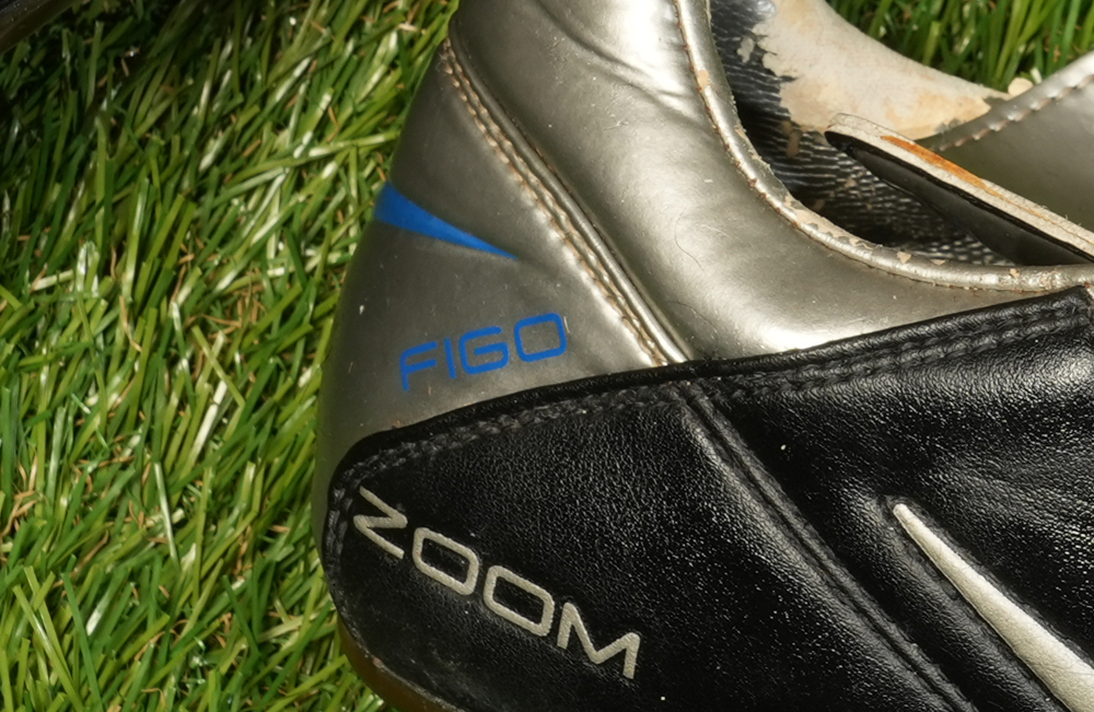 FIGO LUIS 2001/2002 CHAMPIONS LEAGUE MATCH WORN BOOTS vs BAYERN MUNICH * REAL MADRID C.F. * - Image 6
